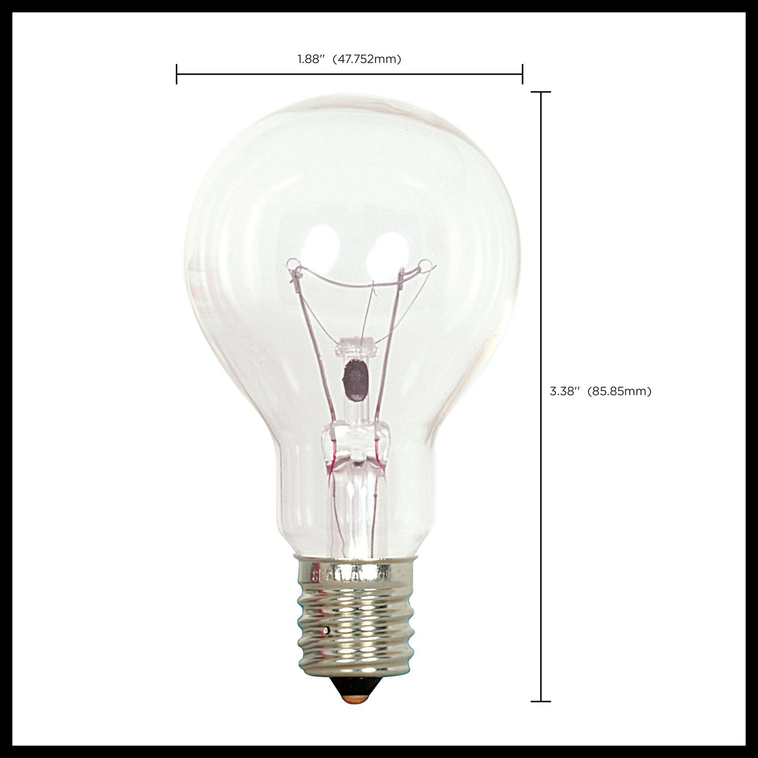 Satco - S4164 - Light Bulb - Clear