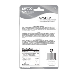 Satco - S4740 - Light Bulb - Clear