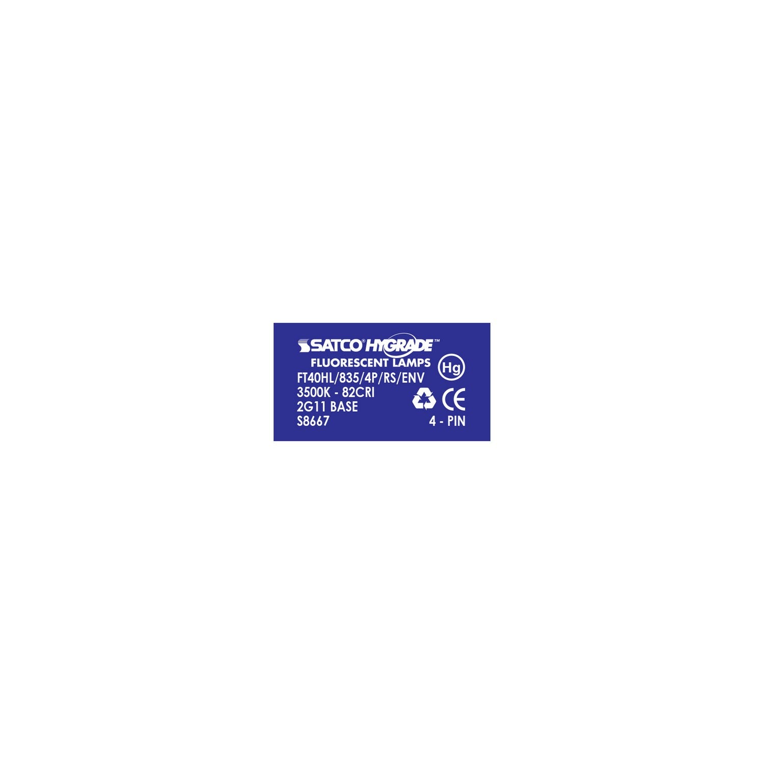 Satco - S8667 - Light Bulb - White