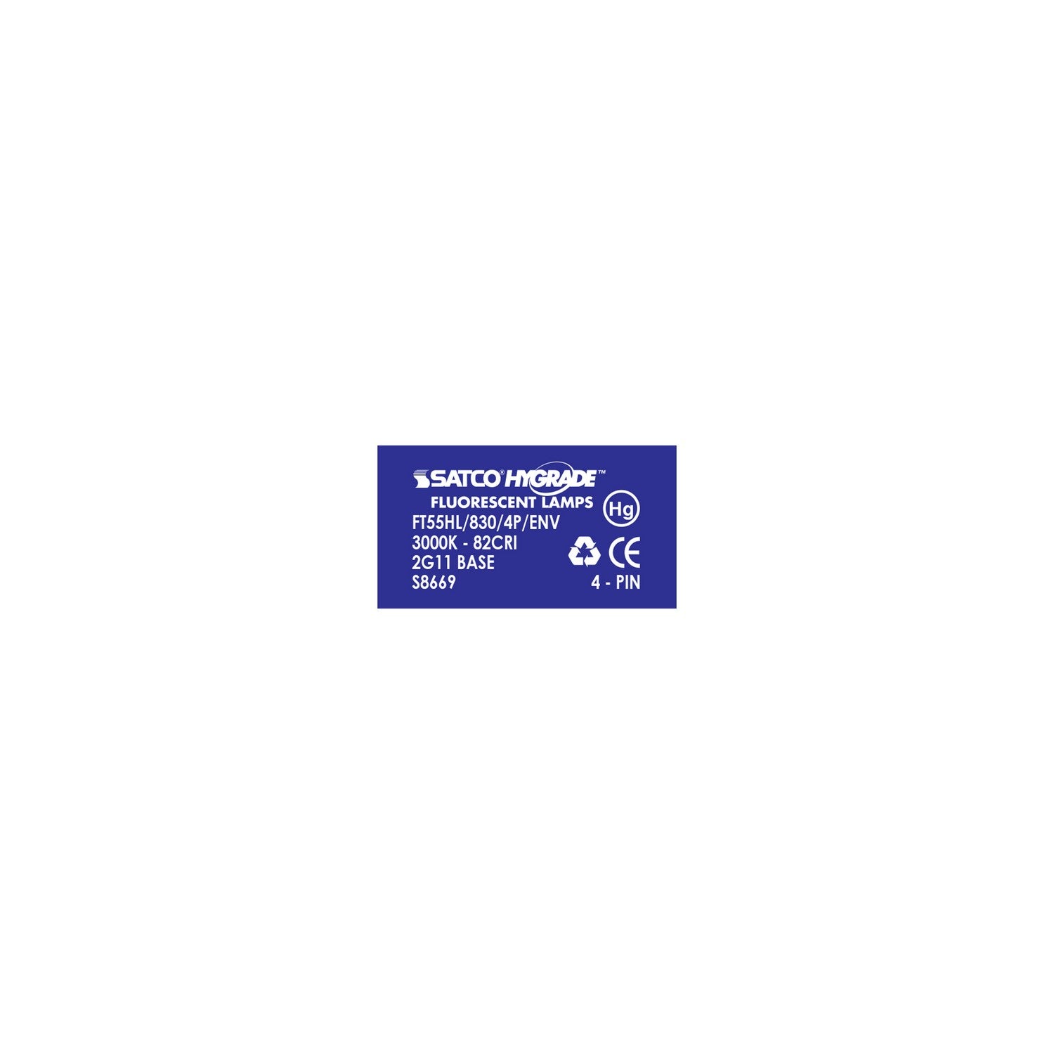 Satco - S8669 - Light Bulb - White