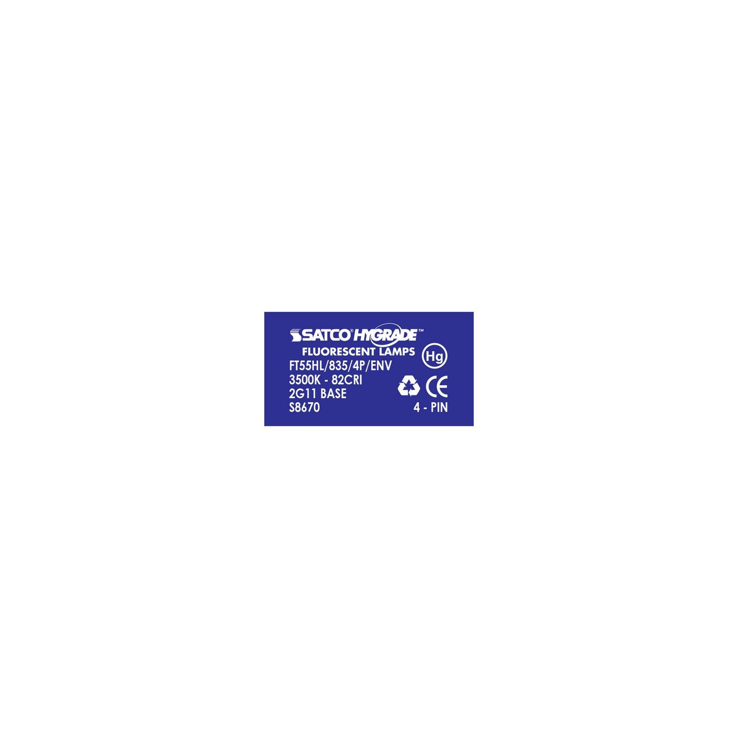 Satco - S8670 - Light Bulb - White