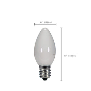 Satco - S9157 - Light Bulb - Coated White