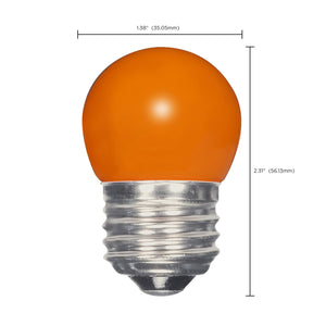 Satco - S9164 - Light Bulb - Ceramic Orange