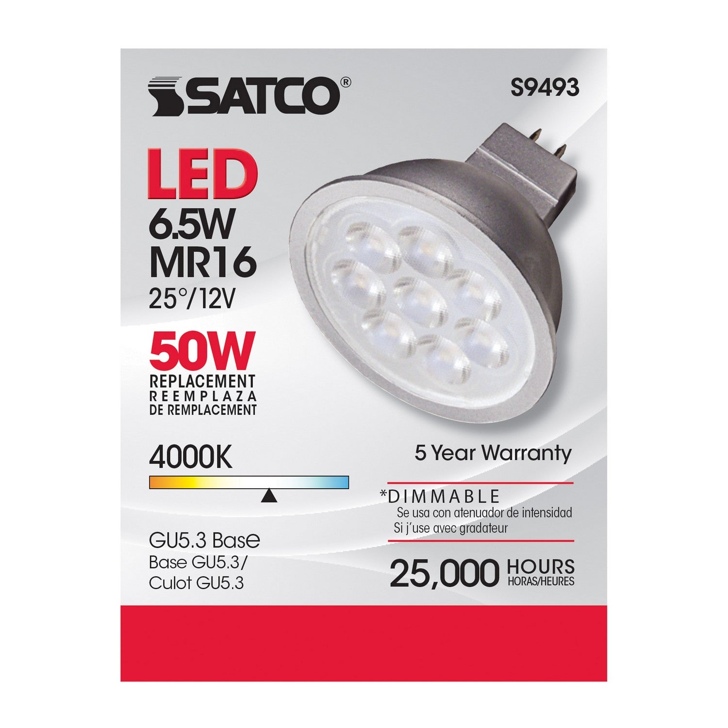 Satco - S9493 - Light Bulb - Gray