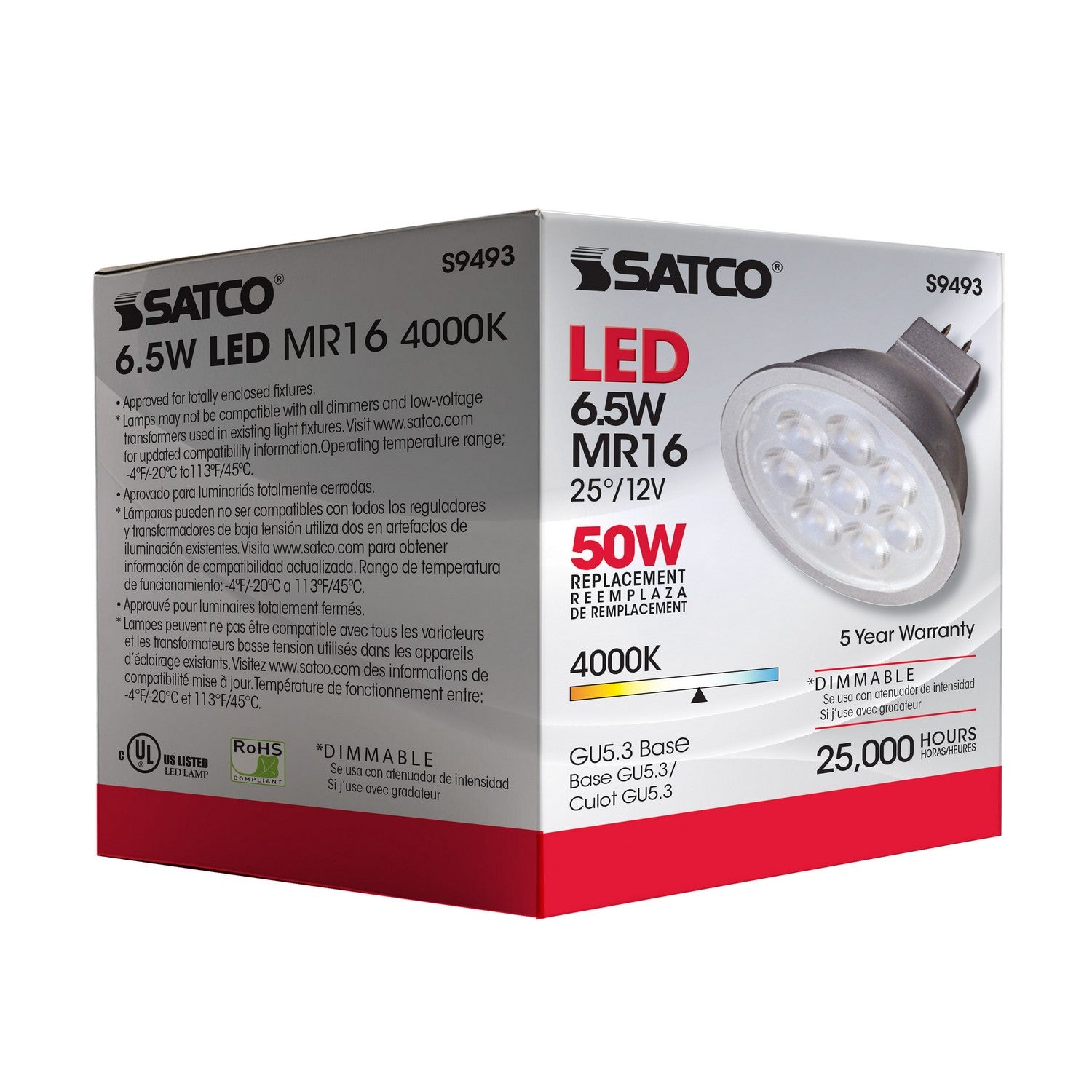 Satco - S9493 - Light Bulb - Gray
