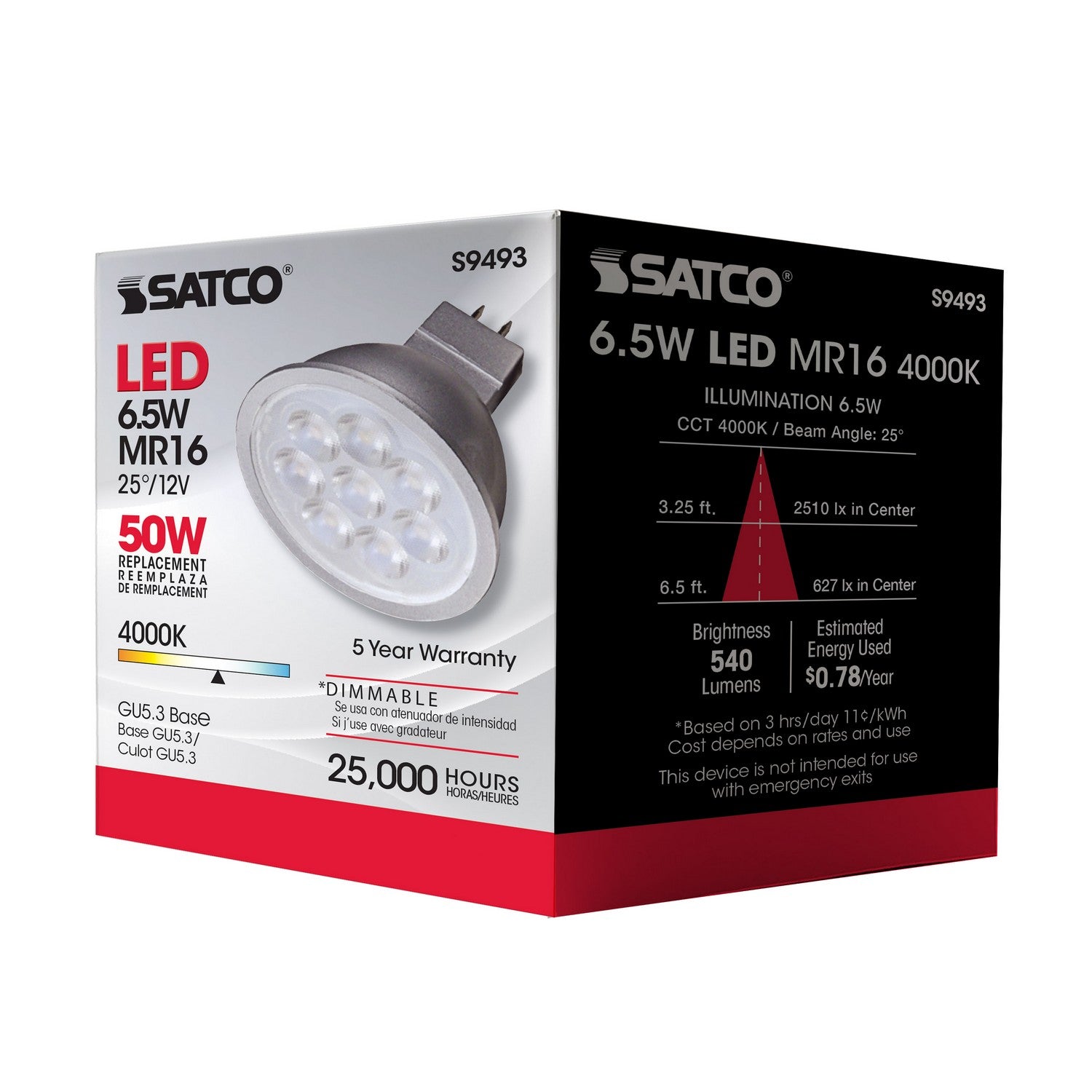 Satco - S9493 - Light Bulb - Gray
