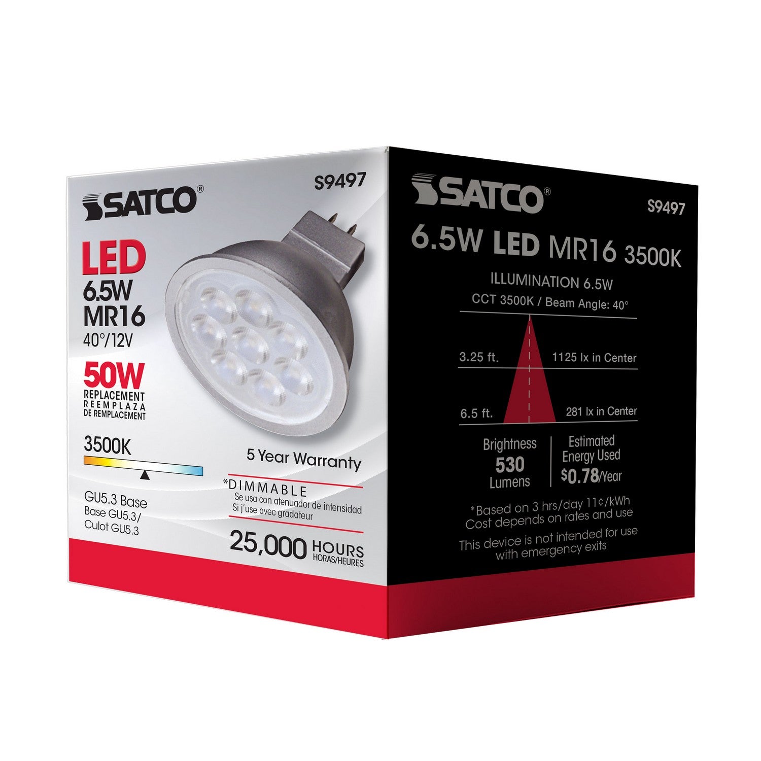 Satco - S9497 - Light Bulb - Gray