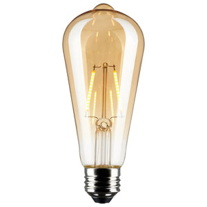 Satco - S9577 - Light Bulb - Transparent Amber