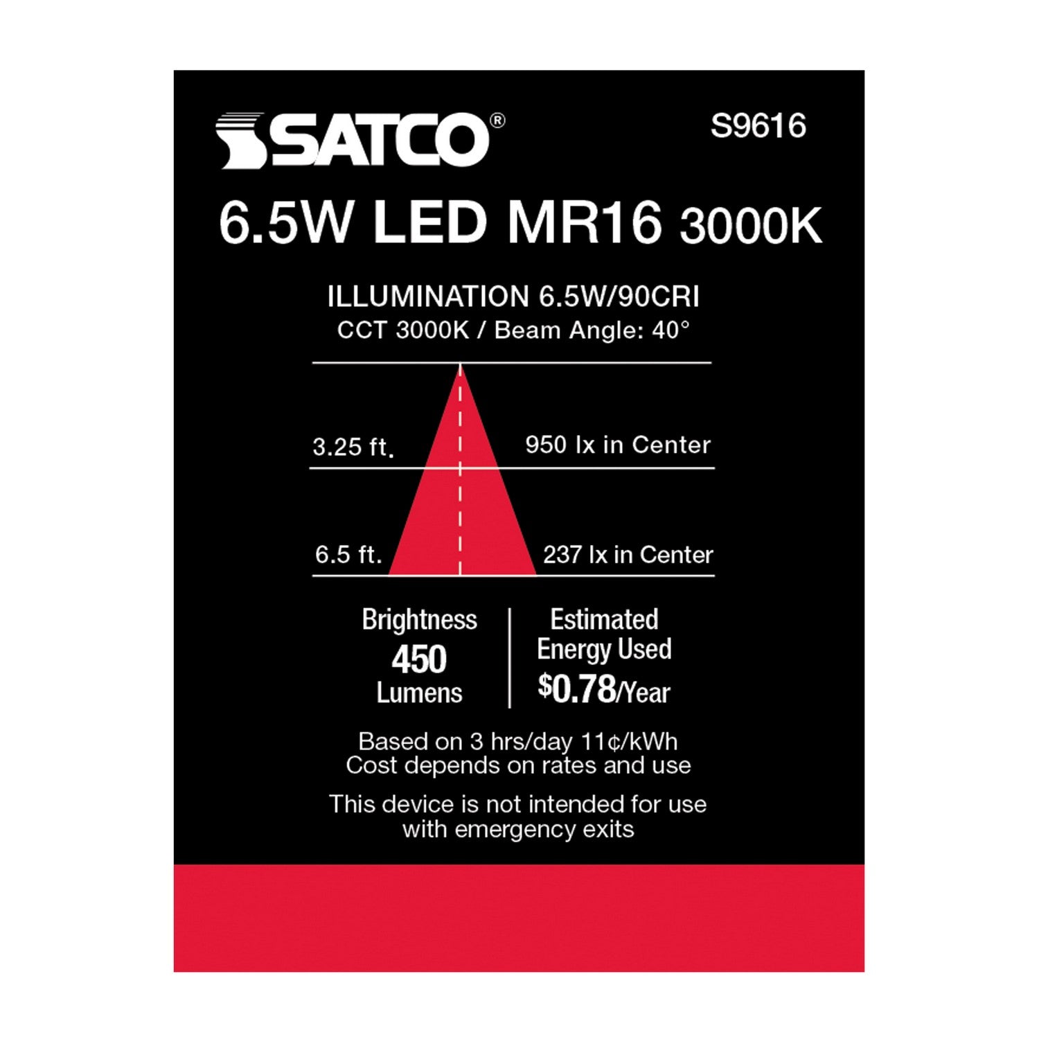 Satco - S9616 - Light Bulb - Gray