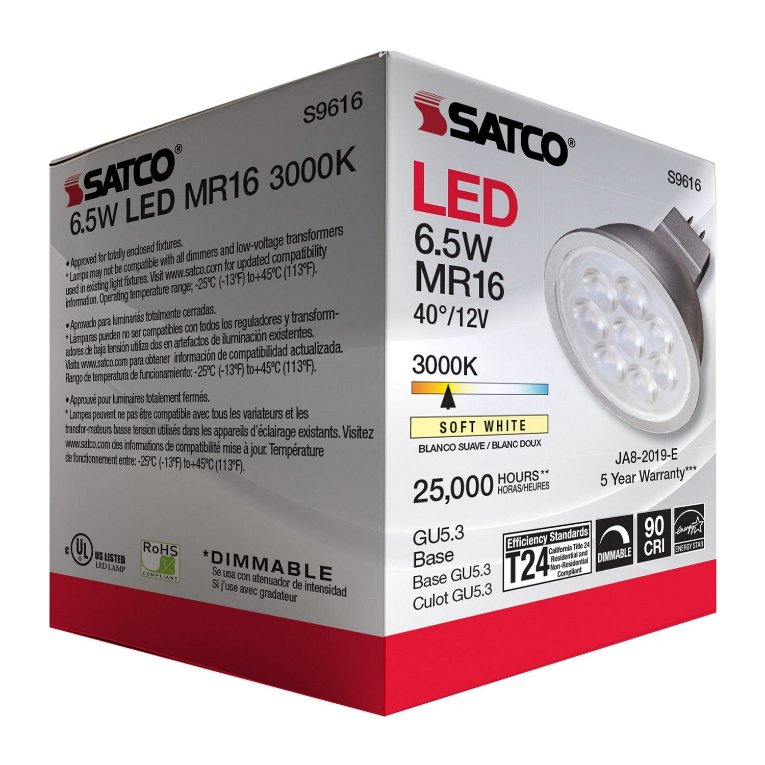 Satco - S9616 - Light Bulb - Gray