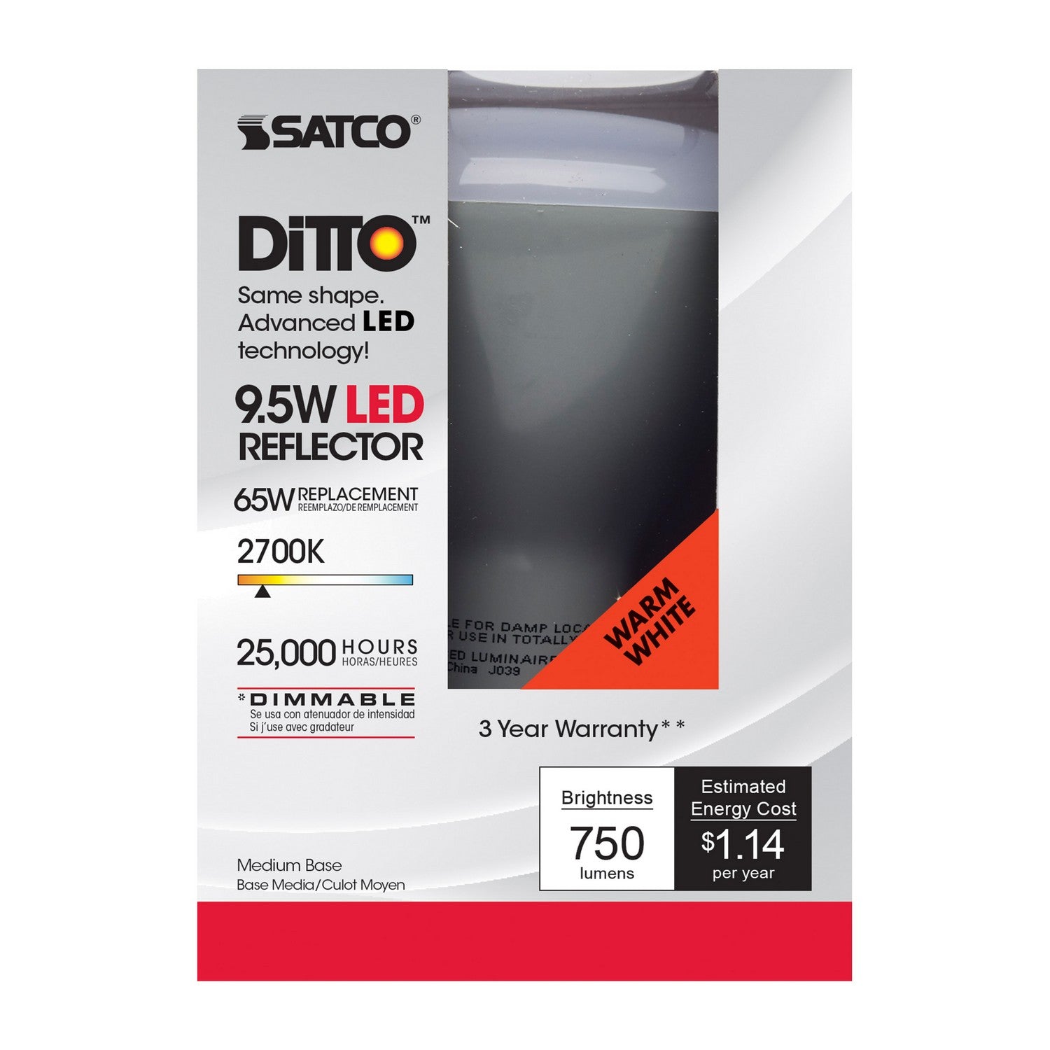 Satco - S9620 - Light Bulb - Frost