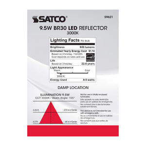 Satco - S9621 - Light Bulb - Frost
