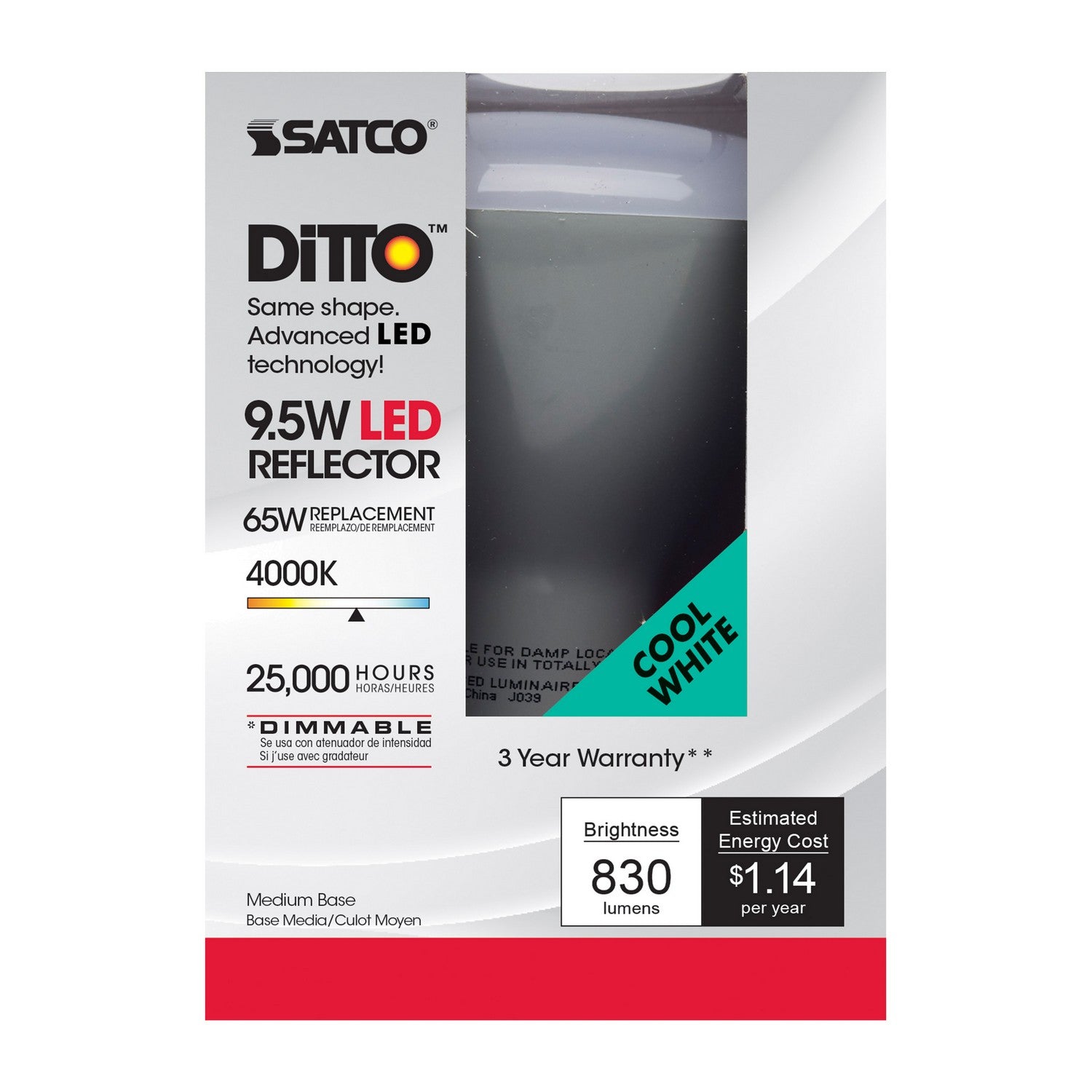 Satco - S9622 - Light Bulb - Frost