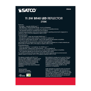 Satco - S9634 - Light Bulb - Frost