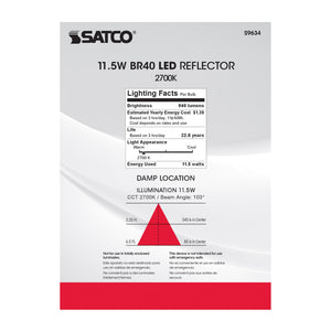 Satco - S9634 - Light Bulb - Frost