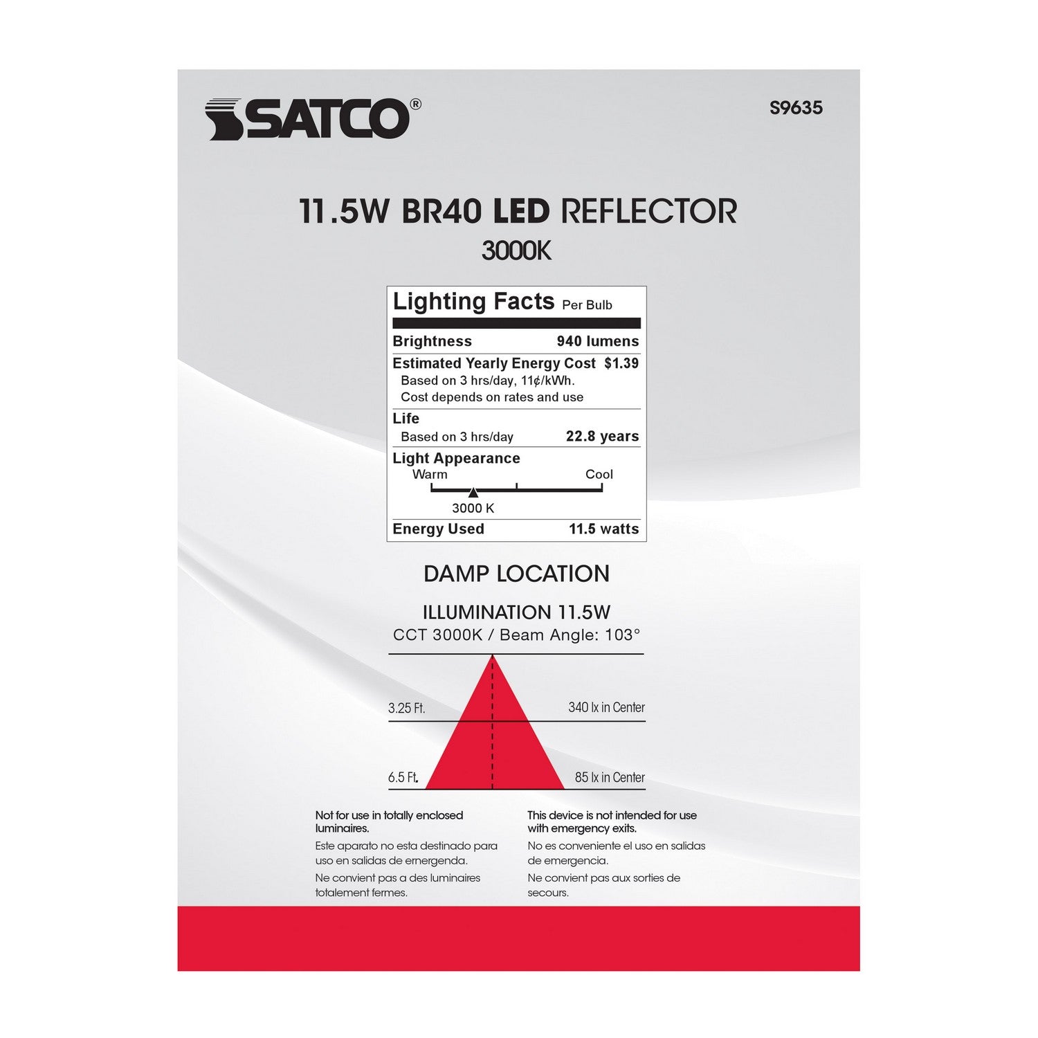 Satco - S9635 - Light Bulb - Frost