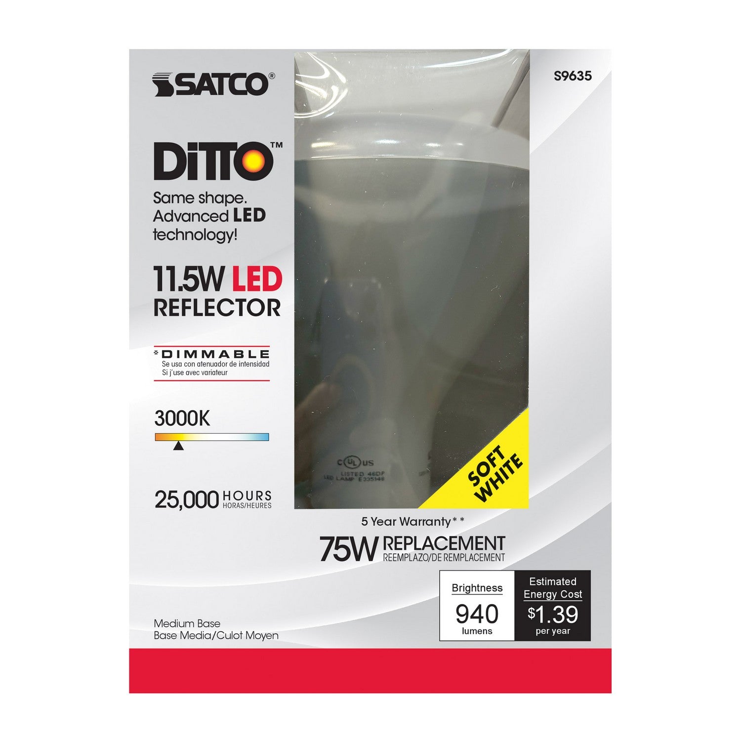 Satco - S9635 - Light Bulb - Frost