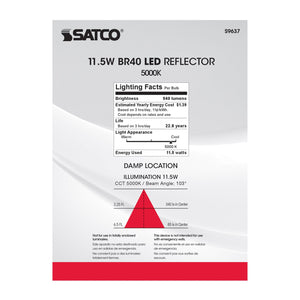 Satco - S9637 - Light Bulb - Frost