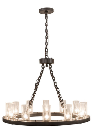 Meyda Tiffany - 192501 - 12 Light Chandelier - Loxley - Timeless Bronze