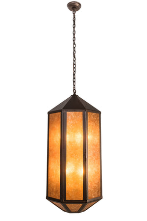 Meyda Tiffany - 193478 - Eight Light Pendant - Agnes - Mahogany Bronze