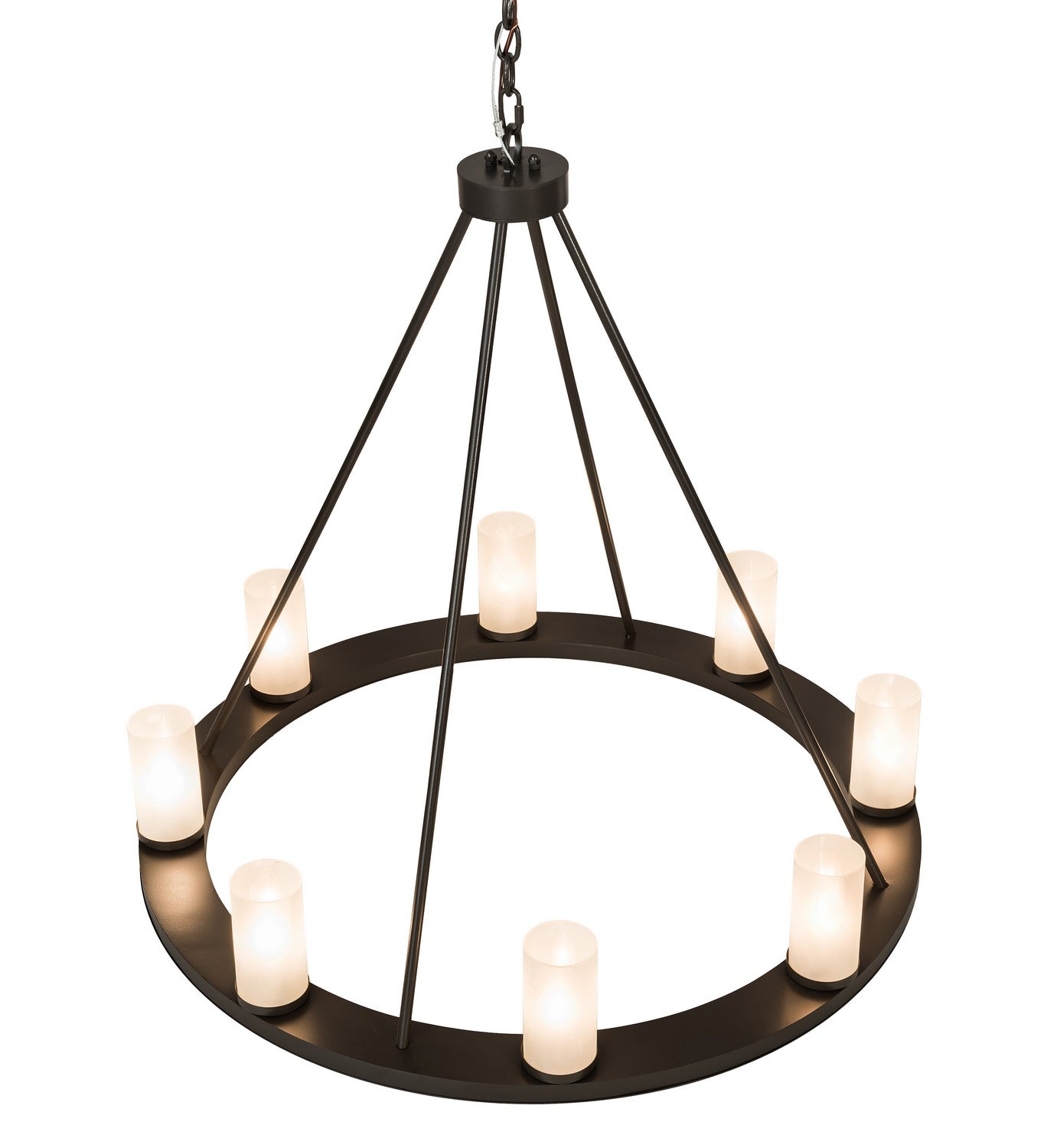 Meyda Tiffany - 194762 - Eight Light Chandelier - Loxley - Timeless Bronze