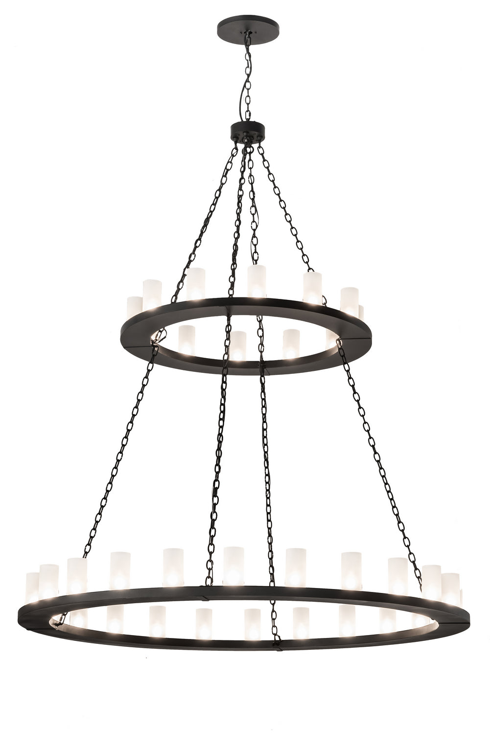 Meyda Tiffany - 196183 - 36 Light Chandelier - Loxley - Textured Black