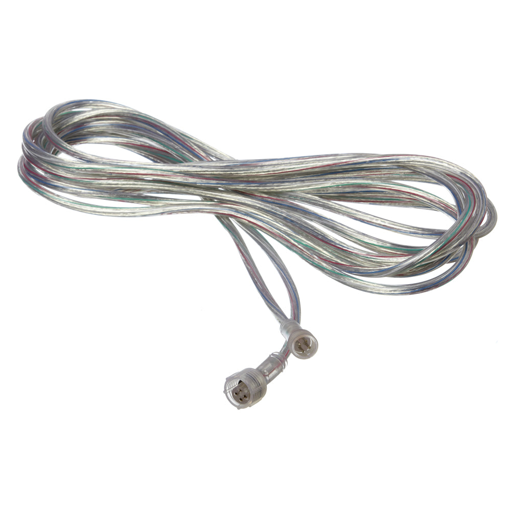 Dainolite Ltd - RGB15XT-OD - 15FT Extension Cable for Waterproof RGB - LED - Clear