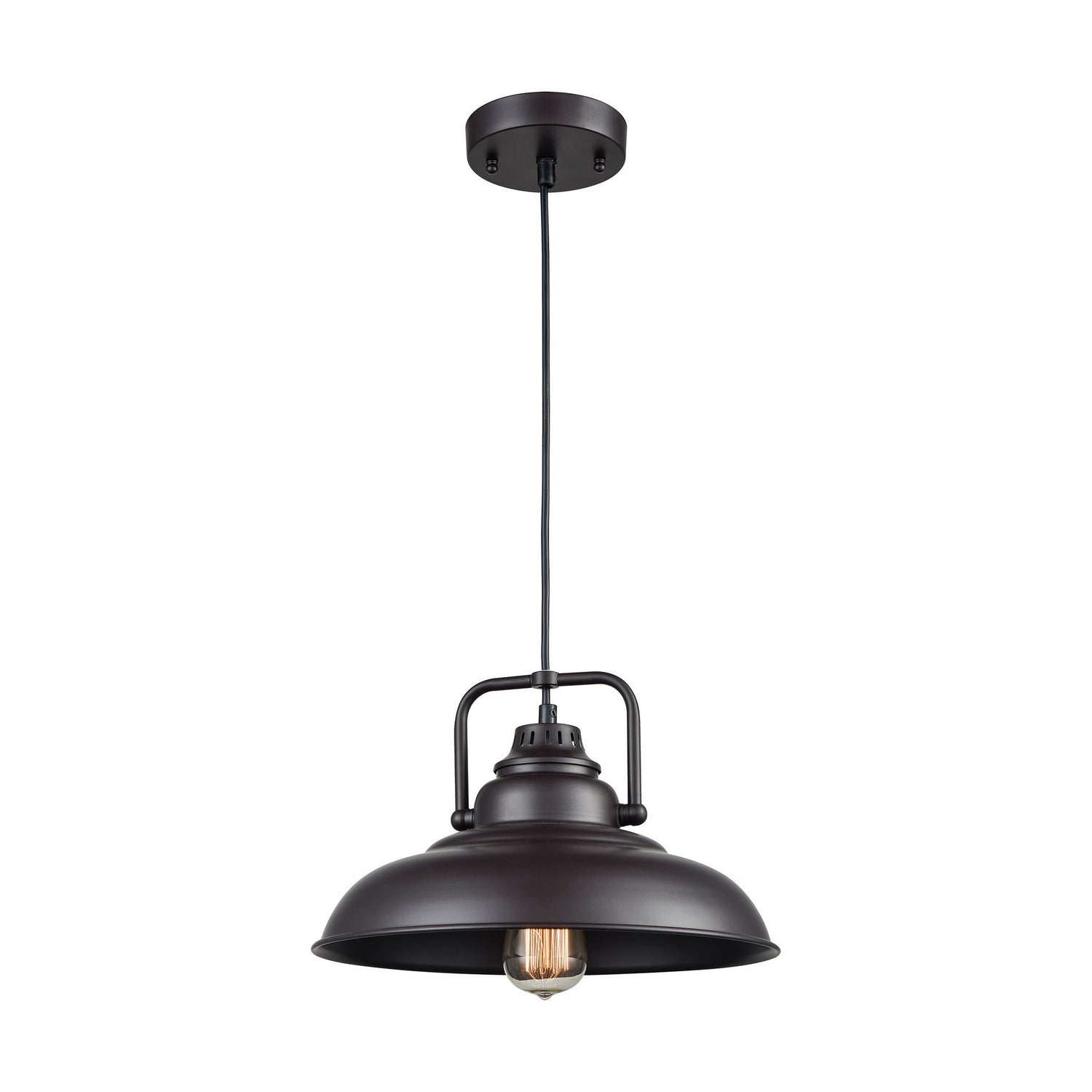 ELK Home - 1217-1002 - One Light Pendant - Rum Row - Oil Rubbed Bronze