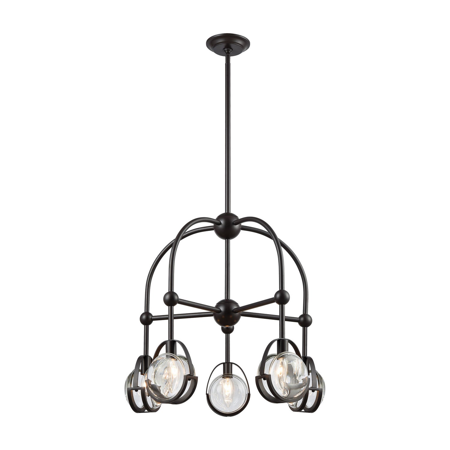 ELK Home - 1141-062 - Five Light Chandelier - Focal Point - Oil Rubbed Bronze