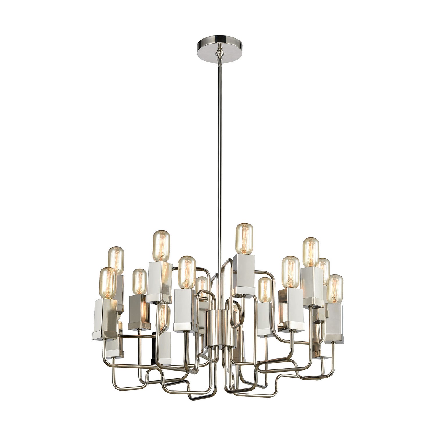 ELK Home - 1141-065 - 16 Light Chandelier - Symposium - Polished Nickel