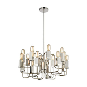 ELK Home - 1141-065 - 16 Light Chandelier - Symposium - Polished Nickel