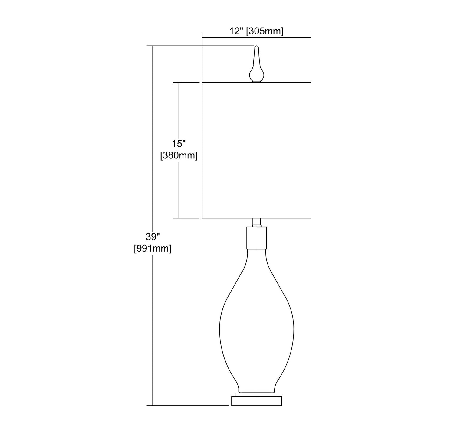 ELK Home - D3637 - One Light Table Lamp - Rainshadow - Gray