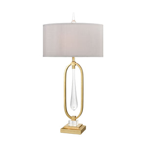 ELK Home - D3638 - One Light Table Lamp - Spring Loaded - Gold Leaf