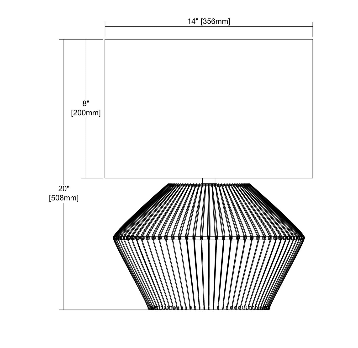 ELK Home - D3781 - One Light Table Lamp - Vavda - Natural