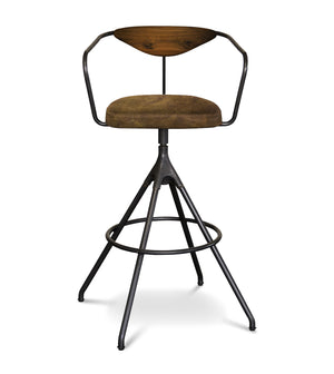 Nuevo - HGDA600 - Bar Stool - Akron - Umber Tan