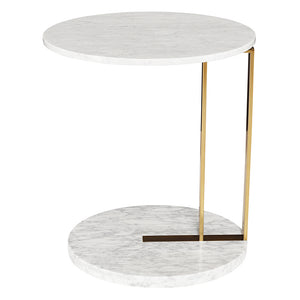 Nuevo - HGDJ958 - Side Table - Lia - White