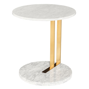 Nuevo - HGDJ958 - Side Table - Lia - White