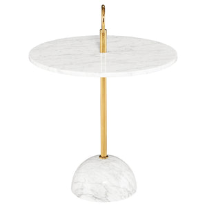 Nuevo - HGDJ959 - Side Table - Roseta - White