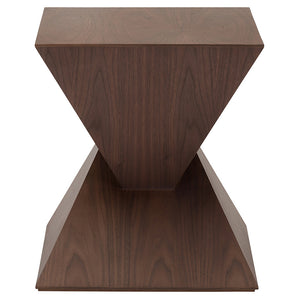 Nuevo - HGEM723 - Side Table - Giza - Walnut