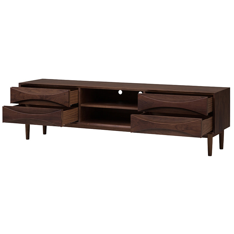 Nuevo - HGEM758 - Media Unit - Adele - Walnut