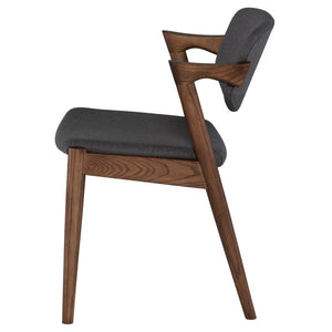 Nuevo - HGEM772 - Dining Chair - Kalli - Dark Grey