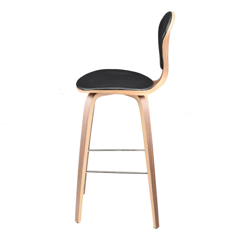 Nuevo - HGEM787 - Counter Stool - Satine - Black