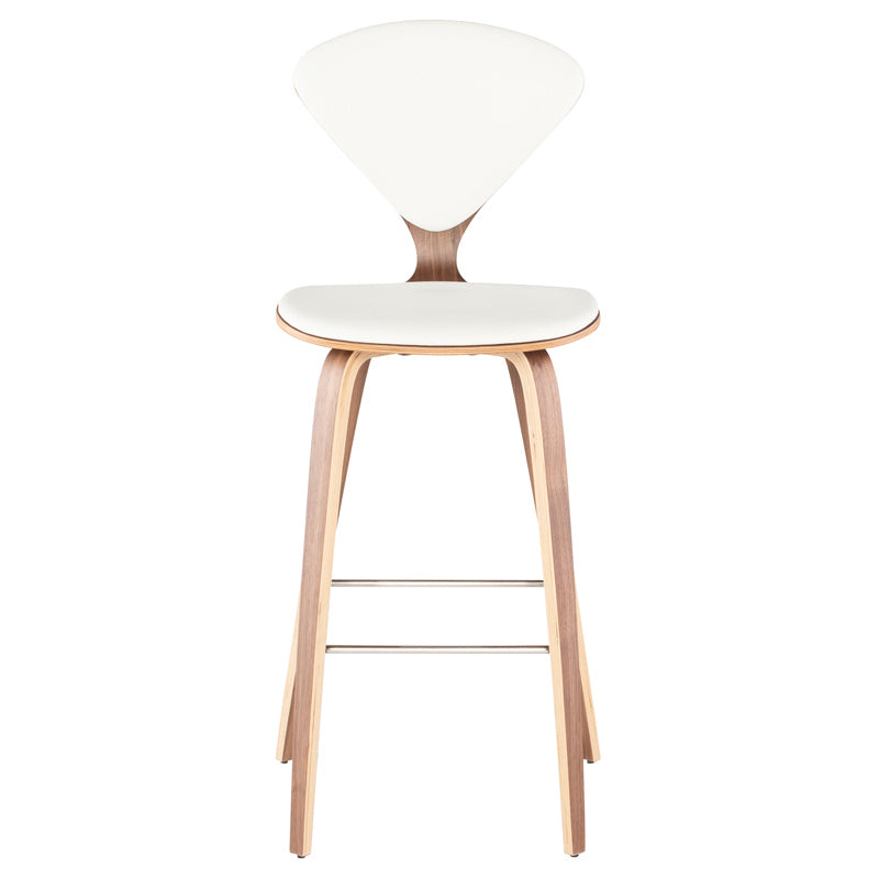 Nuevo - HGEM792 - Bar Stool - Satine - White