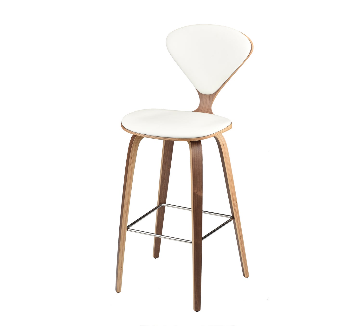 Nuevo - HGEM792 - Bar Stool - Satine - White