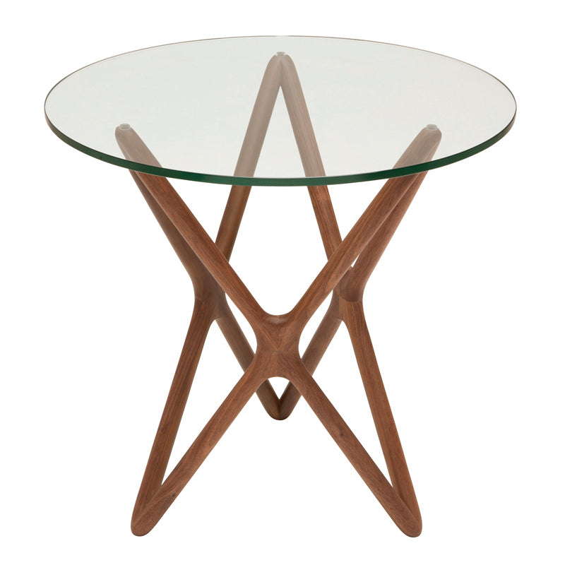 Nuevo - HGEM822 - Side Table - Star - Walnut