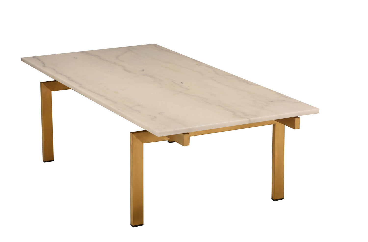 Nuevo - HGNA107 - Coffee Table - Louve - White