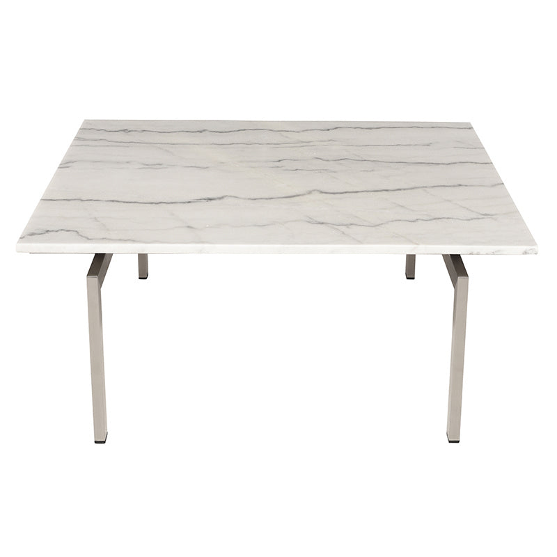 Nuevo - HGNA118 - Coffee Table - Louve - White