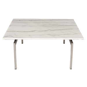 Nuevo - HGNA118 - Coffee Table - Louve - White