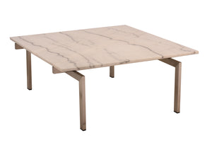 Nuevo - HGNA118 - Coffee Table - Louve - White