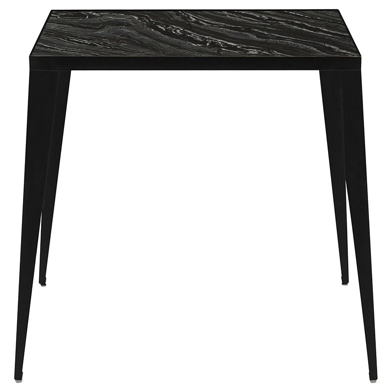 Nuevo - HGNA133 - Side Table - Mink - Black Wood Vein